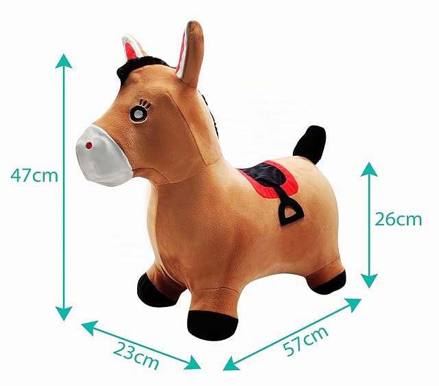 Foto 3 de 8 de LEXIBOOK, Caballo Saltarín Hinchable con Funda, BGP050