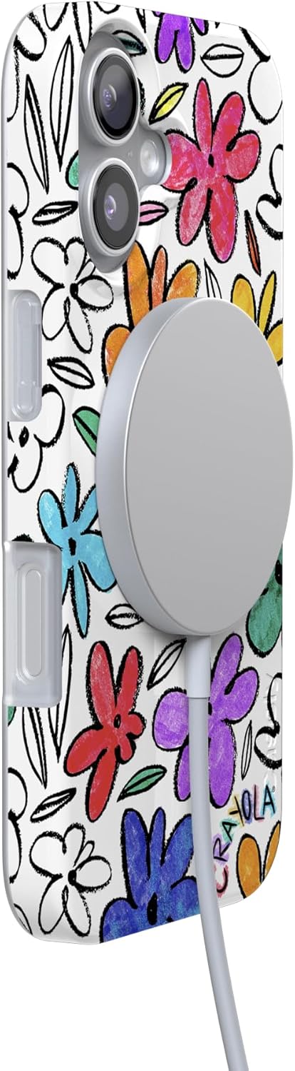Casely iPhone 17 Case | Outside The Lines | Crayola Marker | Compatible with MagSafe | Classic Ultra Slim Design
