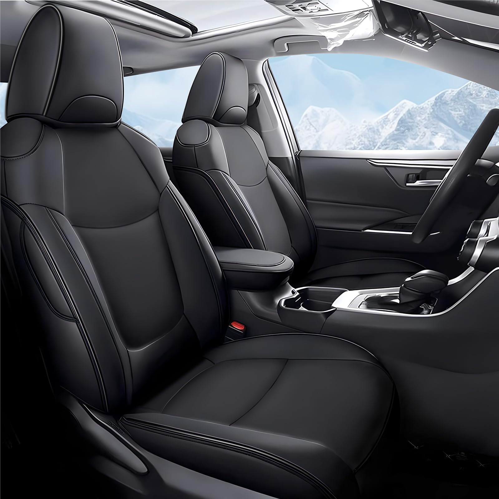 Amazon.com: HKZ Custom Fit Corolla Cross Car Seat Covers Full Sets for ...