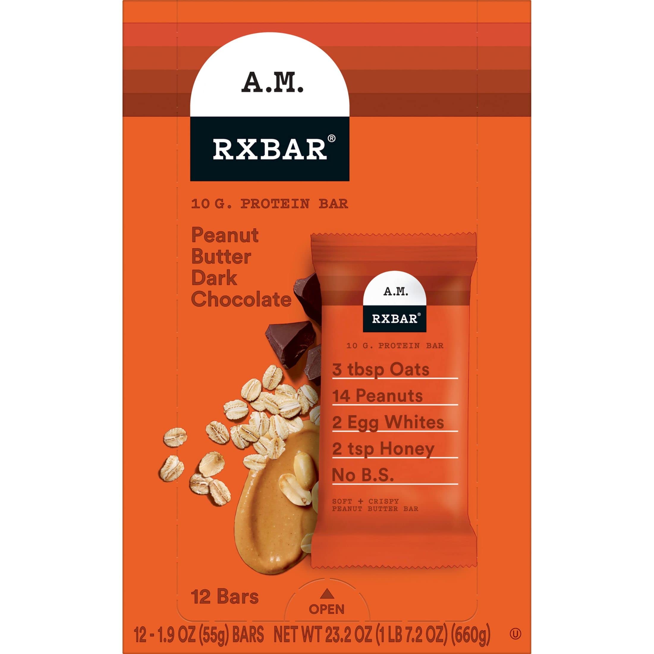 RXBAR Honey Cinnamon Peanut Butter Multipack Protein BaR,, 49 OFF