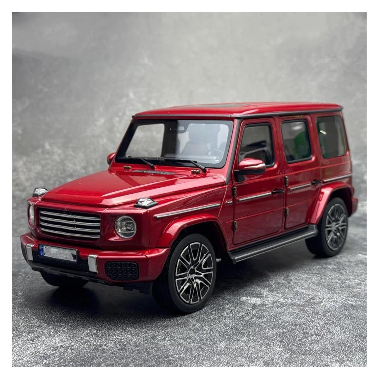 UIFCOG Die Cast Collectible Car Model 1:18 For Benz G500 G-Class N465 2024 Collection Diecast Alloy Model Vehicles(Red)