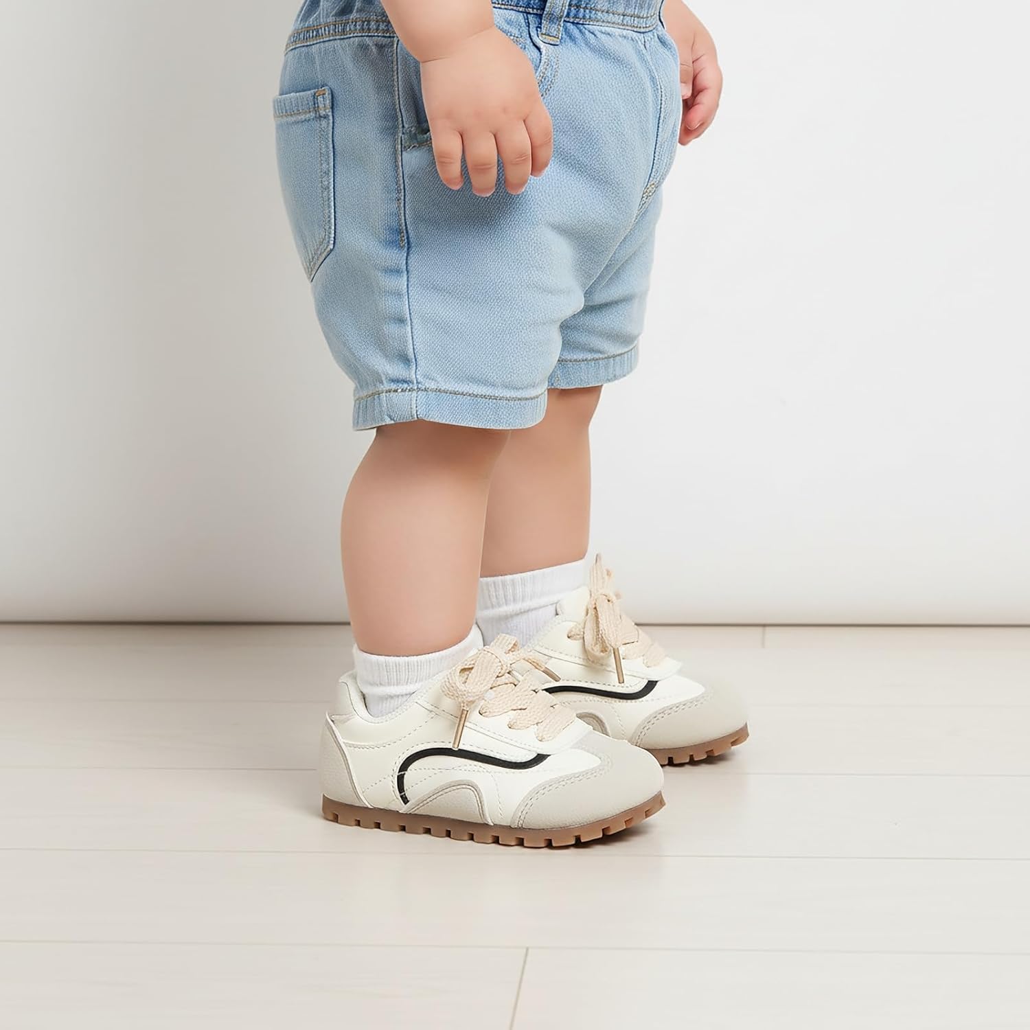 Baby Walking Shoes for Boys Girls Soft Non-Slip Infant Sneakers Lightweight Breathable First Walker Shoes for 6-24 Months - Image 2