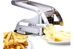 ICO French Fry Cutter, 2-Blade Potato Slicer: Effortless French Fry Perfection