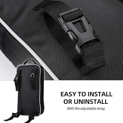 Miniatura 7 de KEMIMOTO Bolsa de almacenamiento UTV, bolsa central UTV compatible con Talon 1000R 2019+ 1000X 2020+ 1000X-4 1680D alta densidad resistente al agua