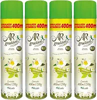 Bom Ar Gradavel Odorizador De Ambientes Chá Branco 400ml 4un