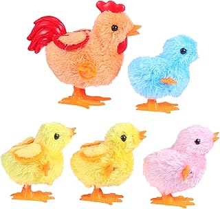 Amosfun 5 Peças De Pelúcia Frango Sinuoso Cachorros De Pelúcia Para Crianças Themberchaud Pelúcia Conjunto Infantil Brinquedo De Corda Brinquedo De Corda Brinquedo De Corda Brinquedos De