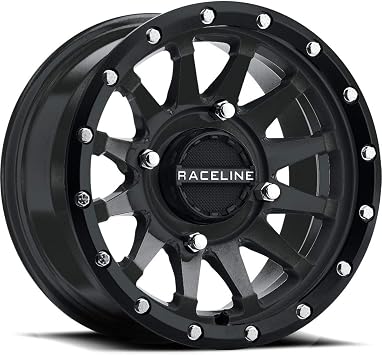 Raceline Trophy Wheel Rear / 14X7 4/110 5+2 Black - A95B-47011+10