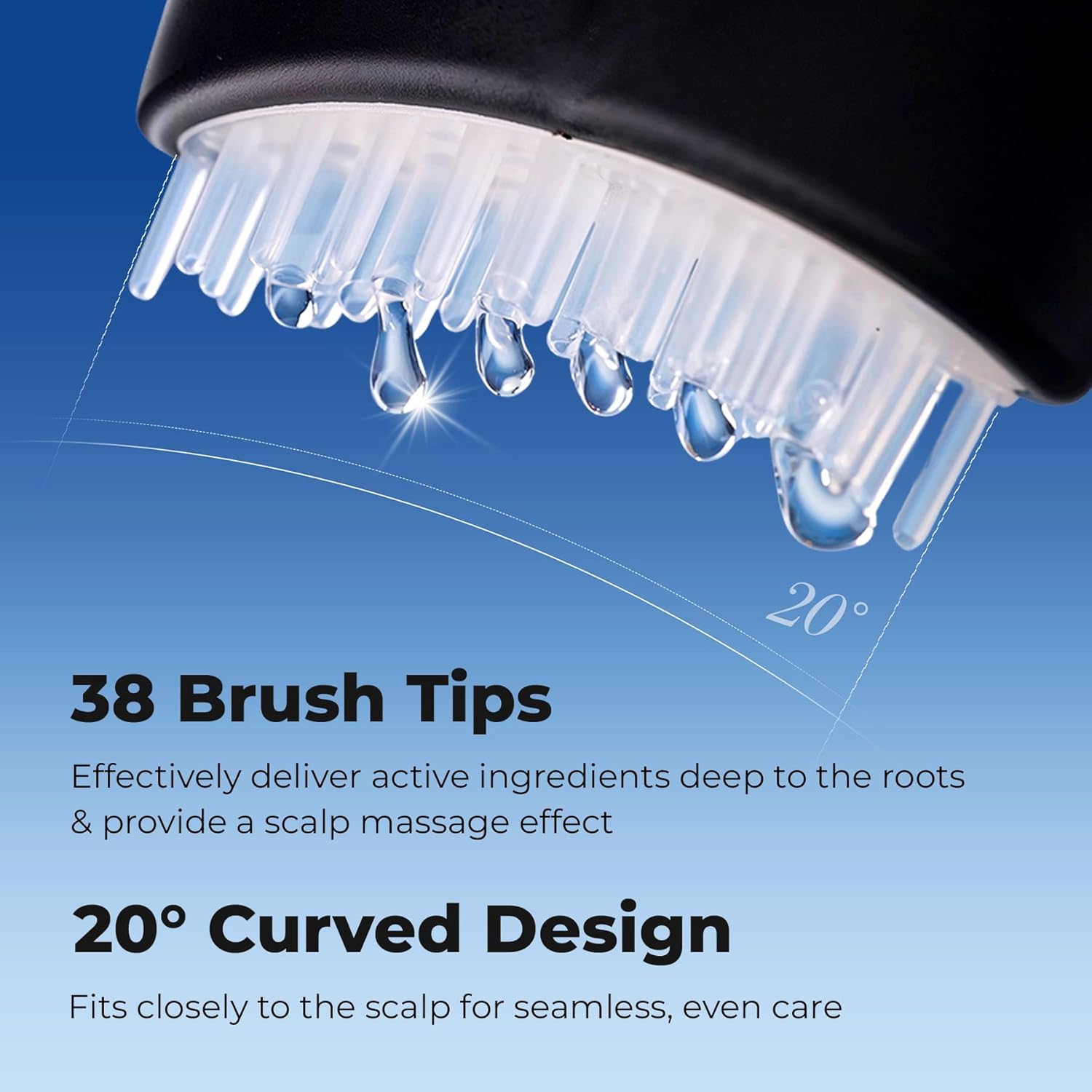 EPAIS Scalp Boosting Serum 150ml, Comb Applicator Scalp Ampoule with 38 Brush Tips, Clinically Tested Dandruff & Flake Reduction, Biome PDRN Exosome, Korean Hair Care (5.07 fl.oz)