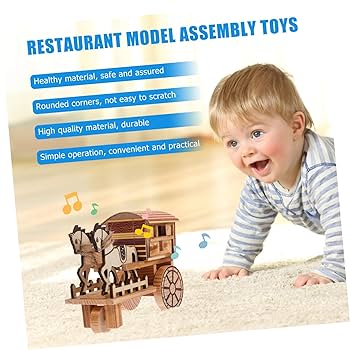 アメリカン アンティーク 木馬 子供の車 Amazon.co.jp: HOMOCONO アンティーク馬車おもちゃ ヴィンテージ