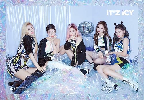 Miniatura 3 de ITZY 'It'z Icy' Álbum Icy Ver CD+80p PhotoBook+2p PhotoCard+Mensaje PhotoCard SET+Seguimiento Kpop sellado