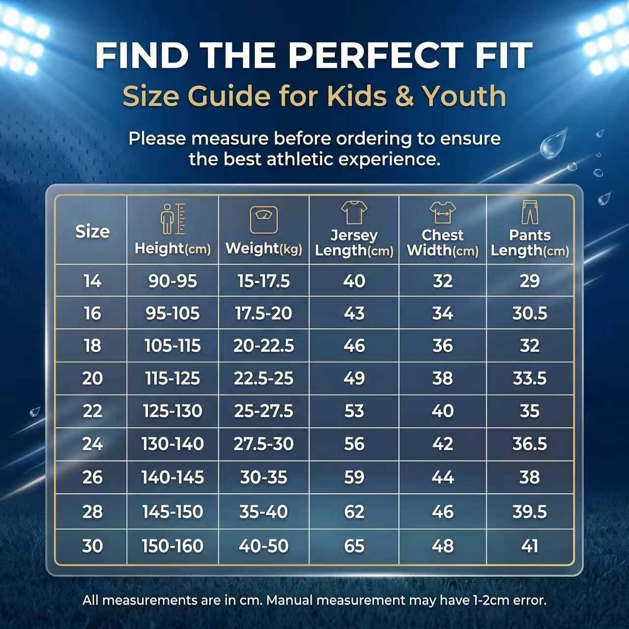 ZKFAR Youth Soccer Jerseys, 10# Soccer Jersey Boys, Fabrics Training Uniform, 2 Pieces Kids Shirt Training Clothes for World Cup Fan (Multicolored #28)