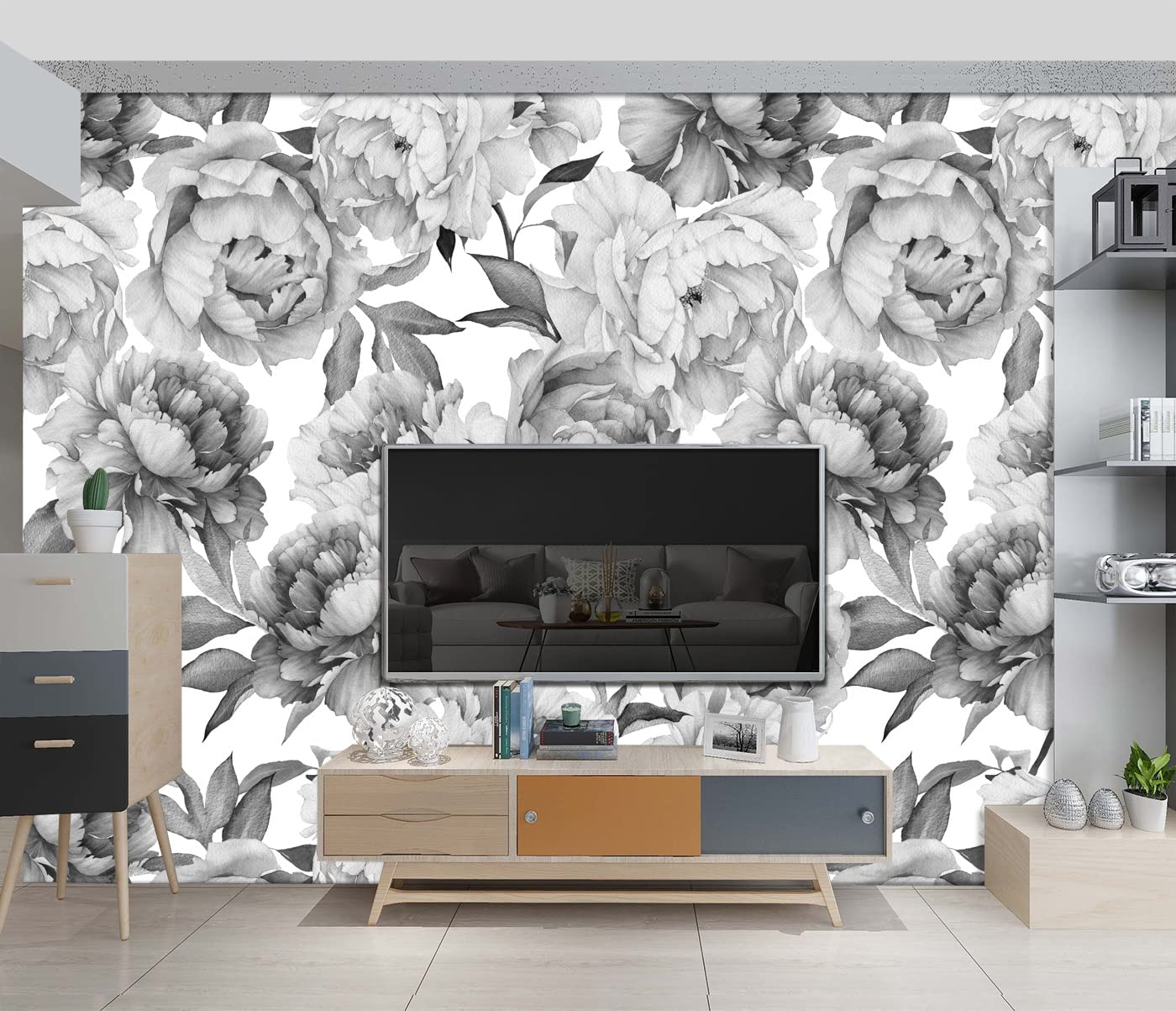 Runa Art Fototapete Blumen Pusteblume Modern Vlies Wohnzimmer