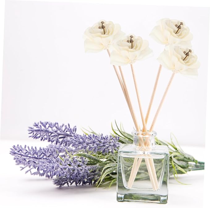 Difusor de Aromas Decorativo 4 Piezas Blanco miniatura 2