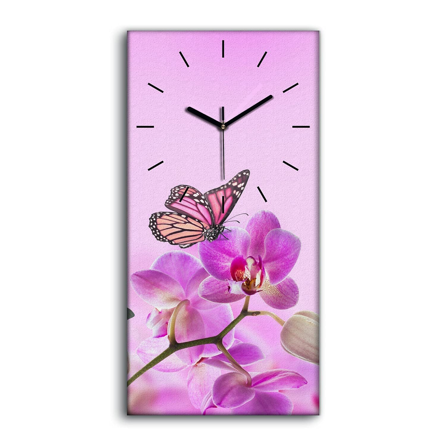 Horloge sur Toile sans Tic-Tac pour un Sommeil et Salon Paisible