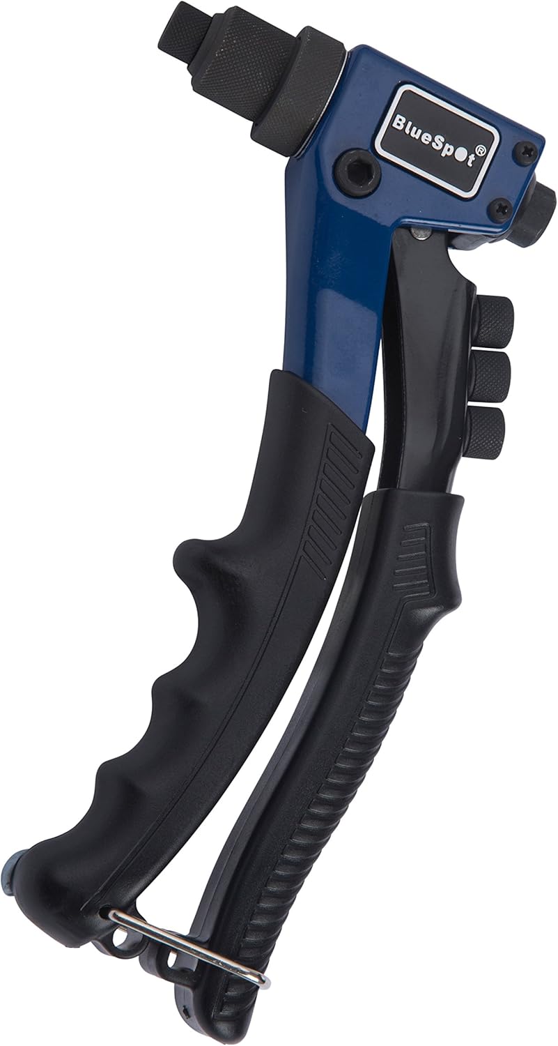 Blue Spot 09102 Compact Heavy Duty Riveter, Black, Set of 3 Pieces