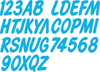 Hardline Products Series 400 Factory Matched 3-Inch Boat & PWC Registration Number Kit - CYN400EC
