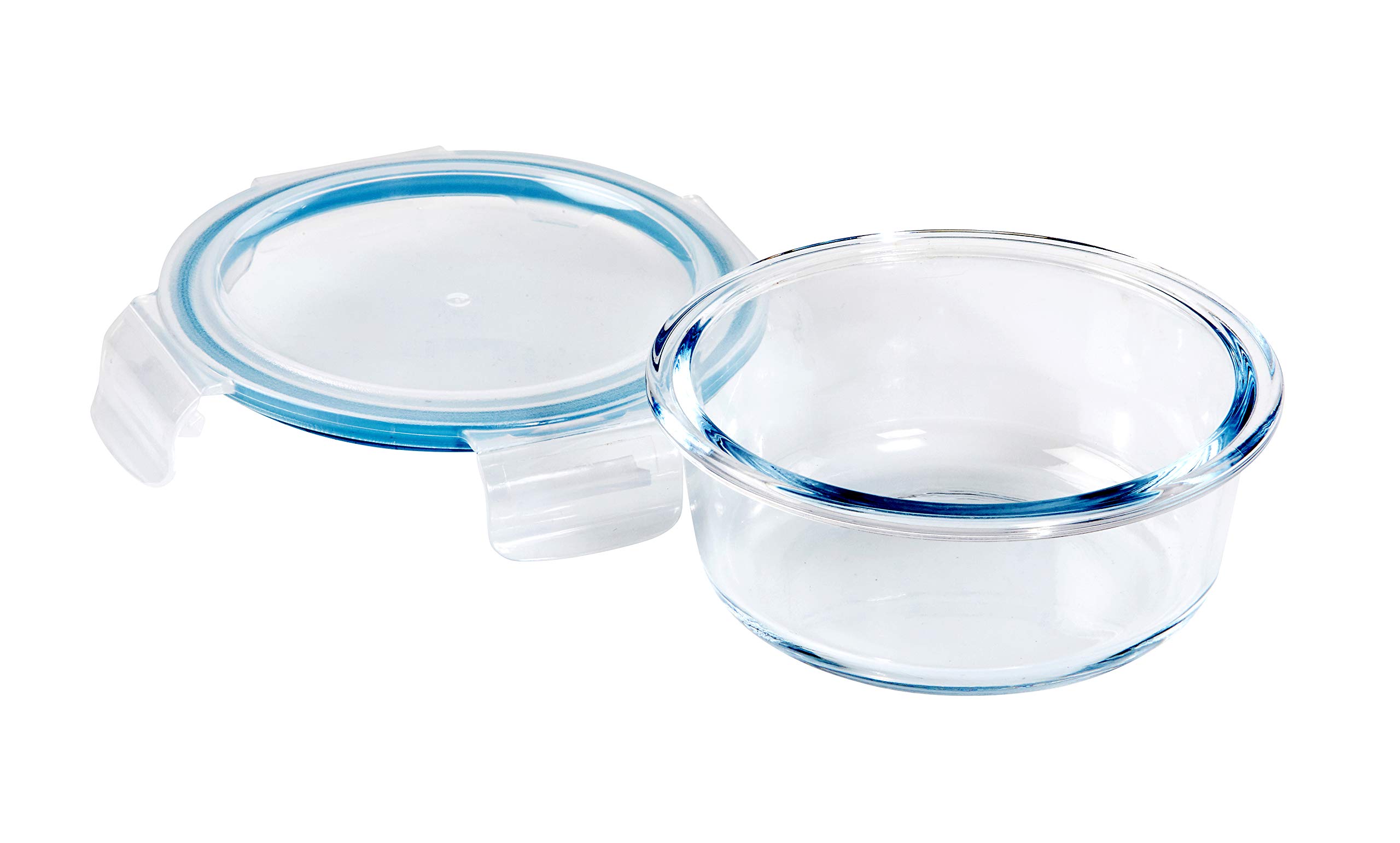 Wiltshire 400ml Round Glass Storage Container (No Dividers), 48158
