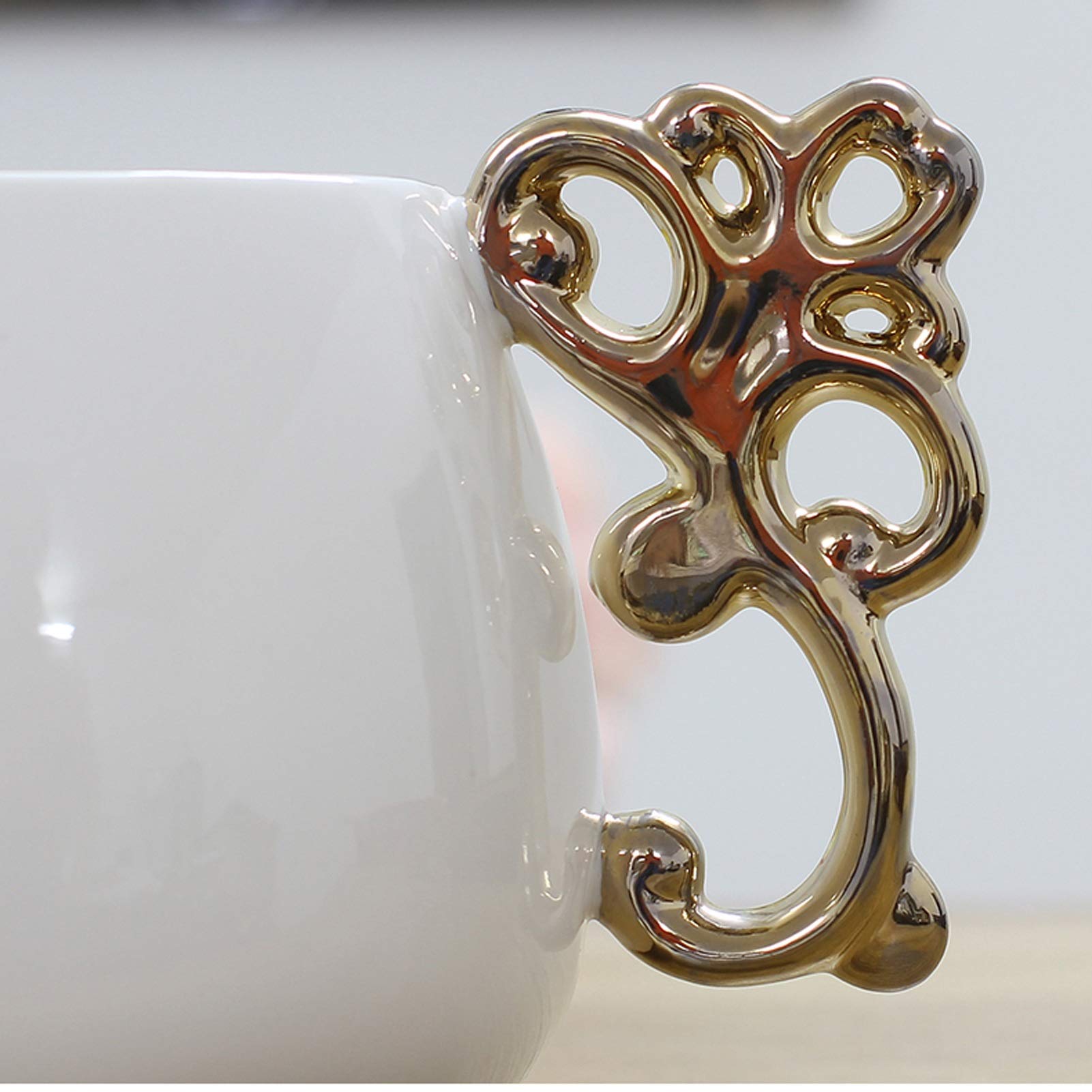 UKCOCO Saucière En Céramique Blanche En Porcelaine Pour Sauce, Bœuf