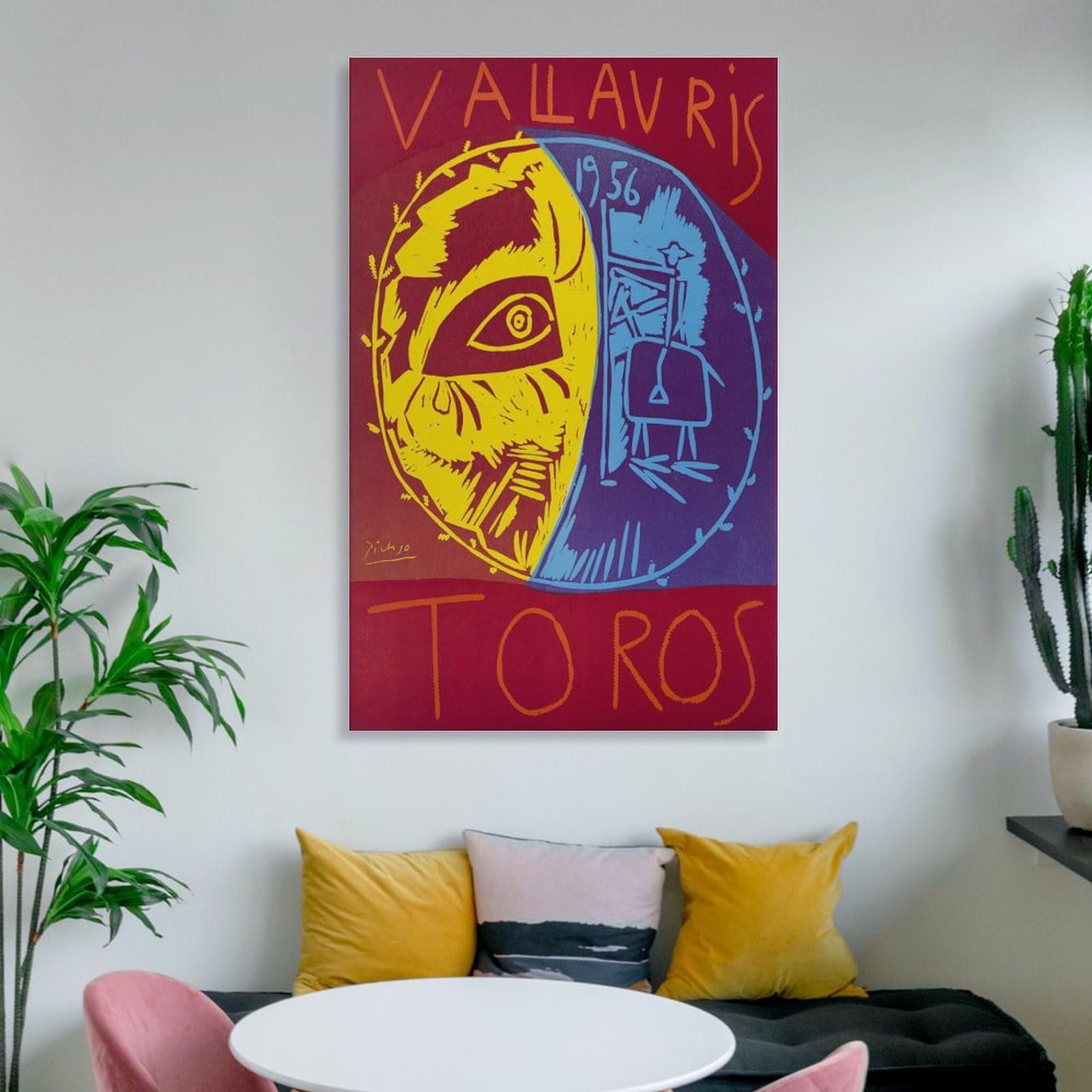 Amazon.co.jp: Pablo Picasso パブロ・ピカソポスター 絵画 ヴァロリス