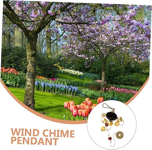 Miniatura 9 de 2pcs Alloy Dragon Phoenix Wind Chimes for Outdoor Hanging Garden Patio Decor with Melodic Bell Sounds Retro Feng Shui Lucky Blessing Ornaments for