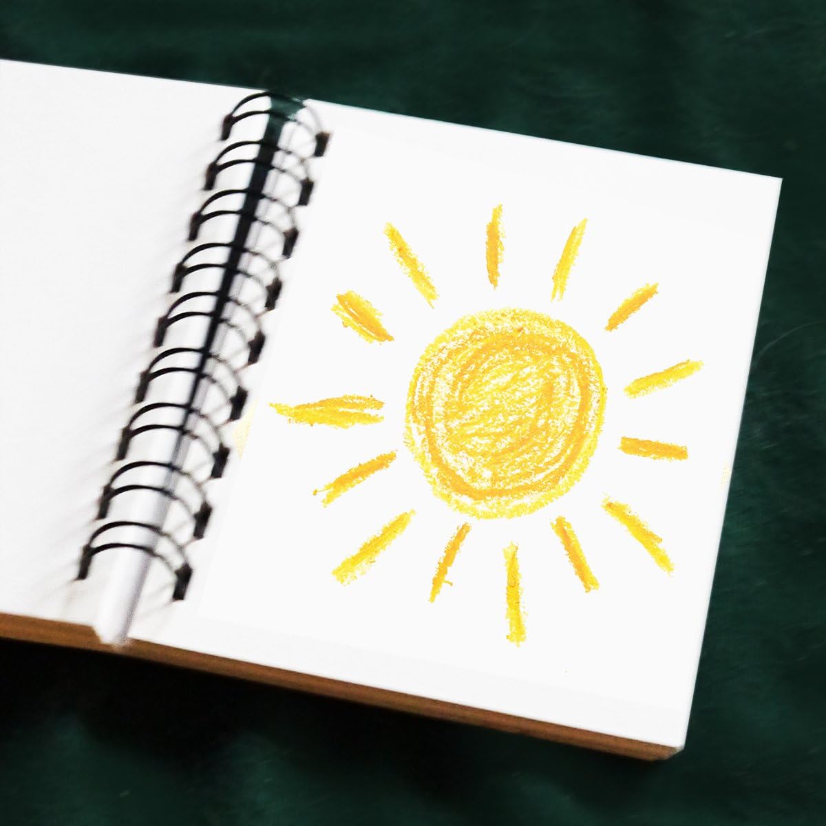 Sketchbook for Drawing and Mixed Media 4"x5", Kid Lizard - Pocket Size Blank Spiral Bound Artist Drawing Pad/Sketch Journal