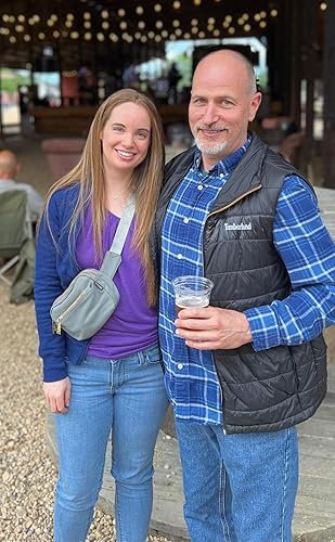 Miniatura 5 de ZORFIN Riñoneras para mujeres y hombres, bolsa para cinturón con 4 bolsillos con cremallera, riñoneras modernas, bolsas cruzadas ligeras con correa