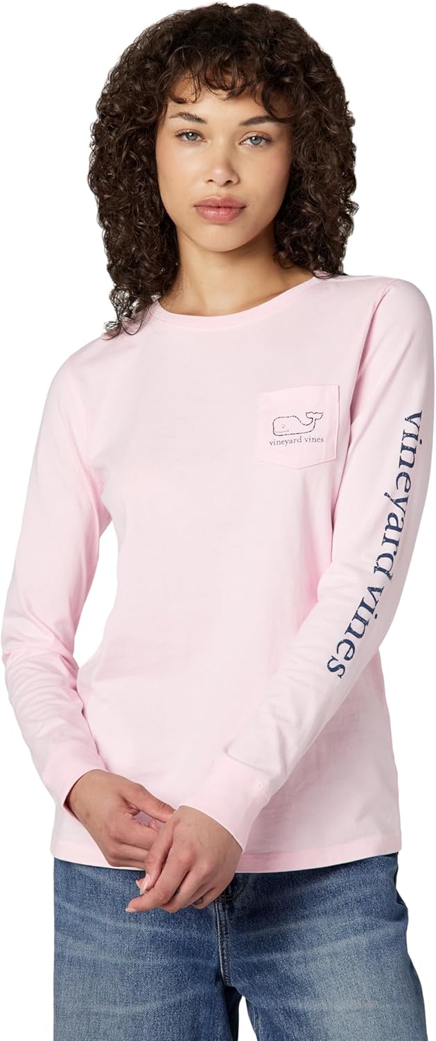 Vineyard Vines Women's Vintage Whale Long-Sleeve Tee