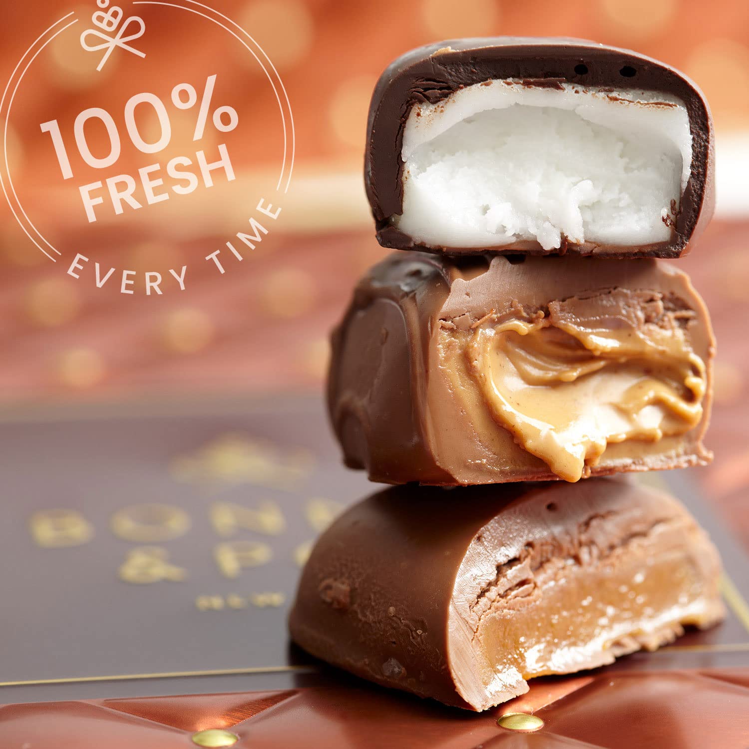 Valentines Gift Basket – Chocolate Gourmet Food Gifts Prime - Chocolate Nut Gift Box, Assortment Tray - Birthday, Sympathy, Men, Woman & Families - Bonnie & Pop : Grocery & Gourmet Food