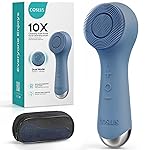 COSLUS Face Scrubber Facial Cleansing Brush: 2 in 1 Spin and Vibration Patented Tech, Silicone Electric Exfoliator Scrubber with Automatic Foaming, Waterproof Face Cleanser Brush for Men and Women