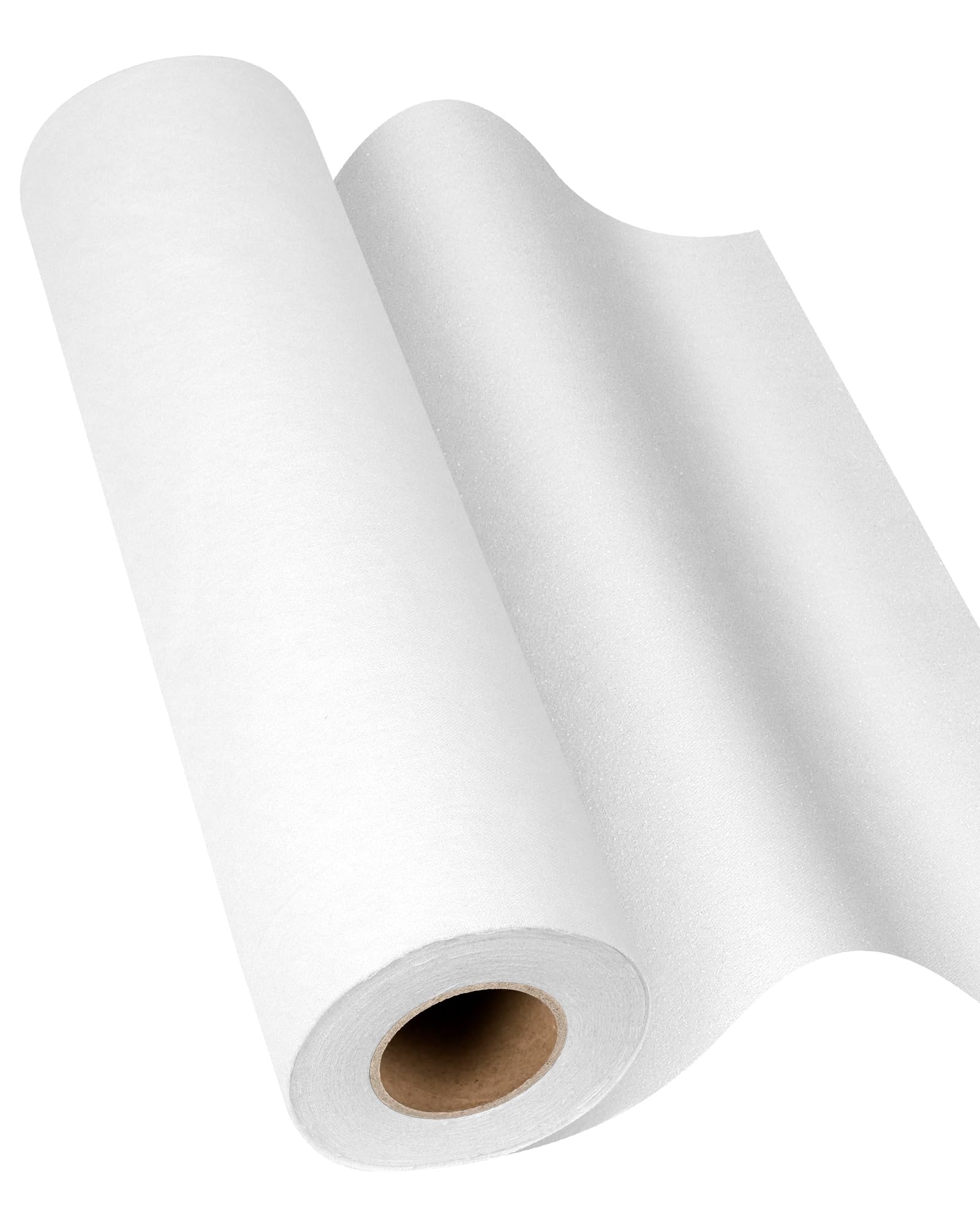 Woven Cotton Iron-On Fusible Interfacing: 10.6 inch X 10 Yards White Heavy Weight 100% Cotton Single-Sided Interfacing for t-Shirt Quilts Blouses Dress Shirts Collars DIY Crafts Supplies