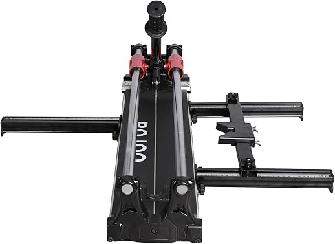 24inch Double Slide Rail Manual Tile Cutting Machine Wide Aluminum Bottom Plate Ceramic Porcelain Tile Cutter 60cm Heavy Duty 600mm R2818T060 (24inch/60cm)