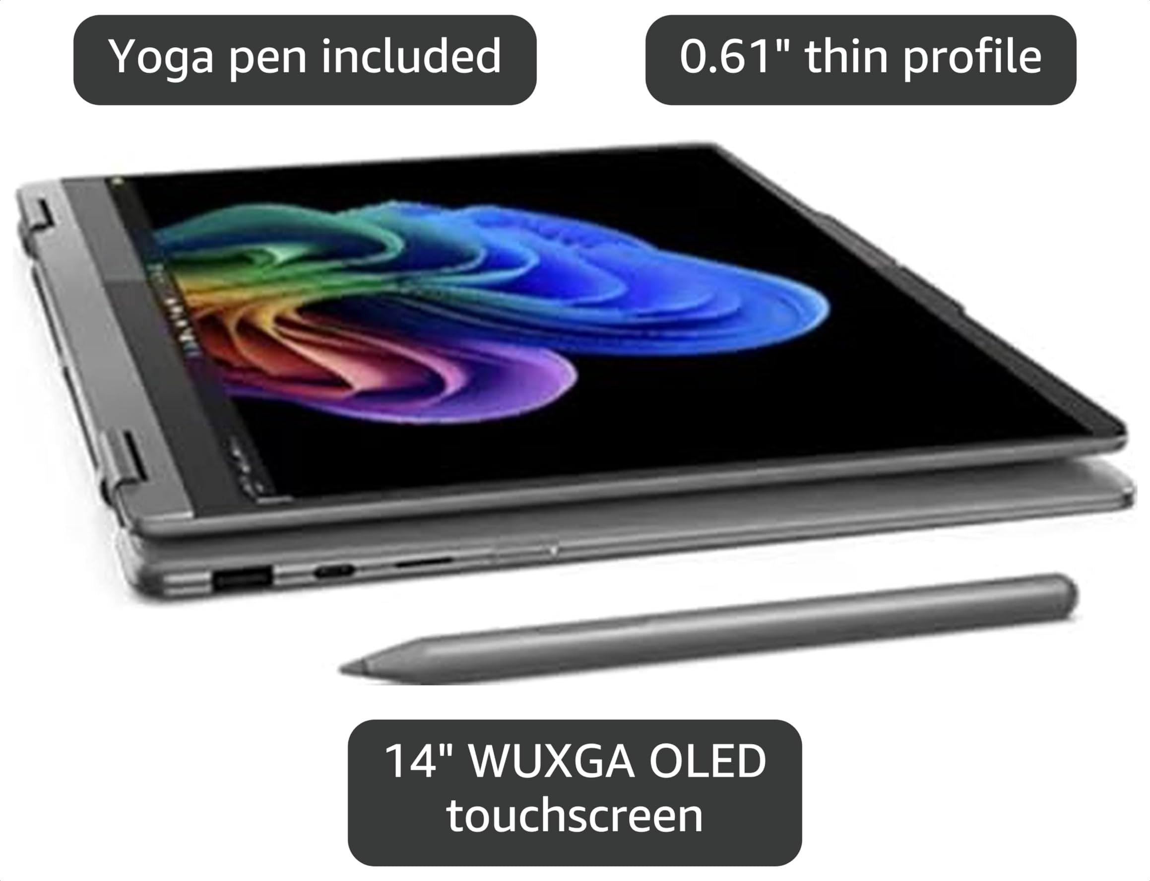 Amazon.com: Lenovo Yoga 7i 2-in-1 Laptop with Intel Core Ultra 5