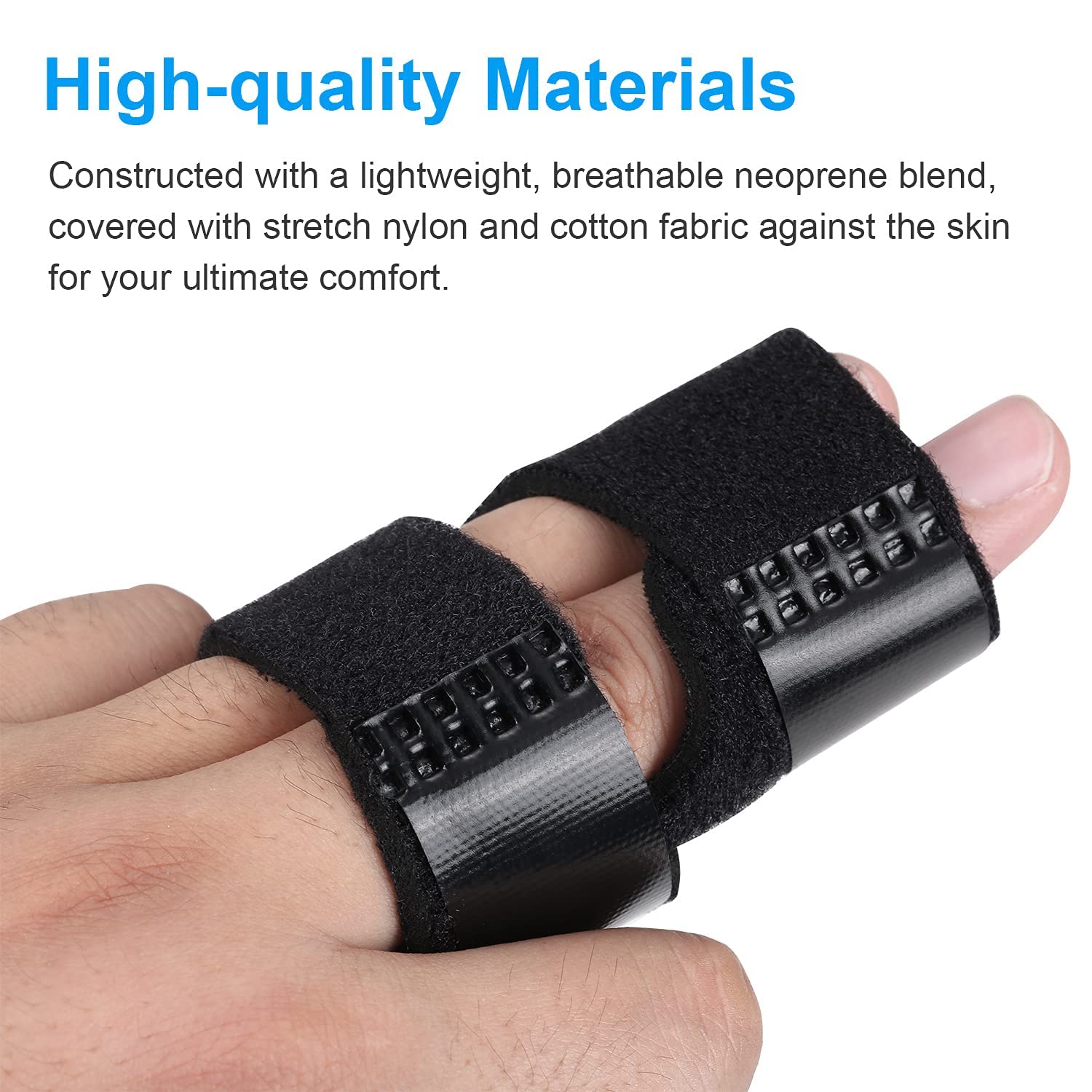Buy Fracture 2 Fingers Splint Trigger Finger Adjustable Brace, Metal
