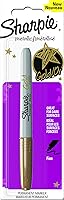 Vista 5 de Sharpie Marcador permanente metálico de punta fina - plata, paquete de 1
