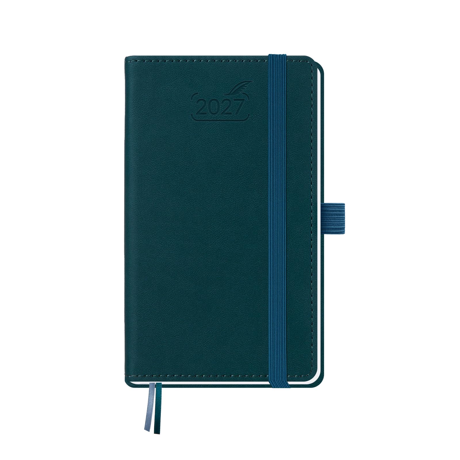 BEZEND Pocket Diary 2027 Horizontal Week to View Hardback A6 15.5 x 9 cm โ image 1