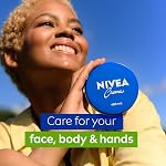Crème NIVEA, Crème hydratante tout usage, Crème pour le visage, les mains et le corps, Nourriture profonde, Hydratant quotidien pour tous les types de peau, normale à sèche et sensible, 400 mL