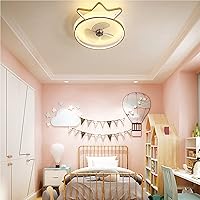 Vista 5 de YUEGOO Ventiladores De Techo con Lámparas, Lámpara De Ventilador De Techo Moderna Led, Control Remoto Ventilador Ventilador Lámpara De Energía