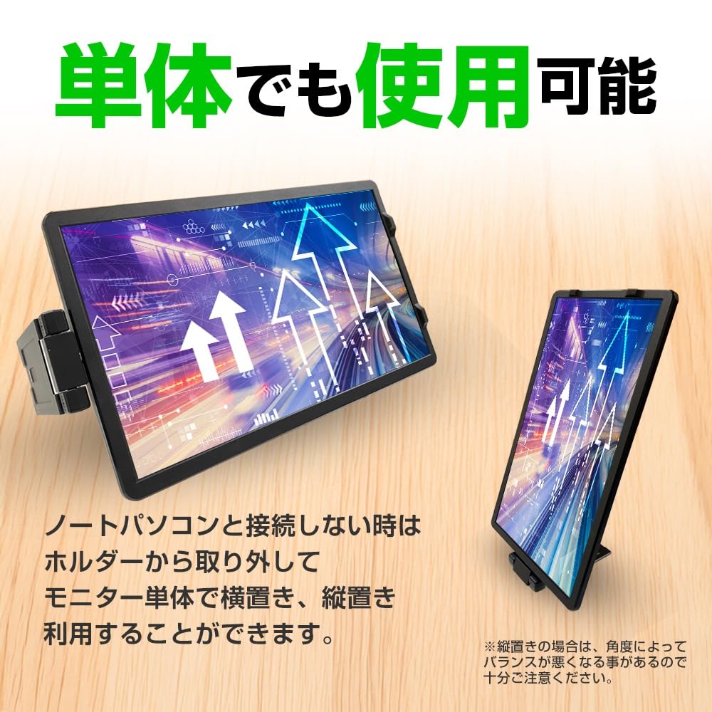 Amazon.co.jp: WINTEN モバイルモニター 14インチ WT-140NF-BK ノート