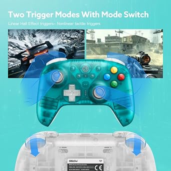 8Bitdo Ultimate 2 Wireless 2.4G Controller (Transparent Blue)
