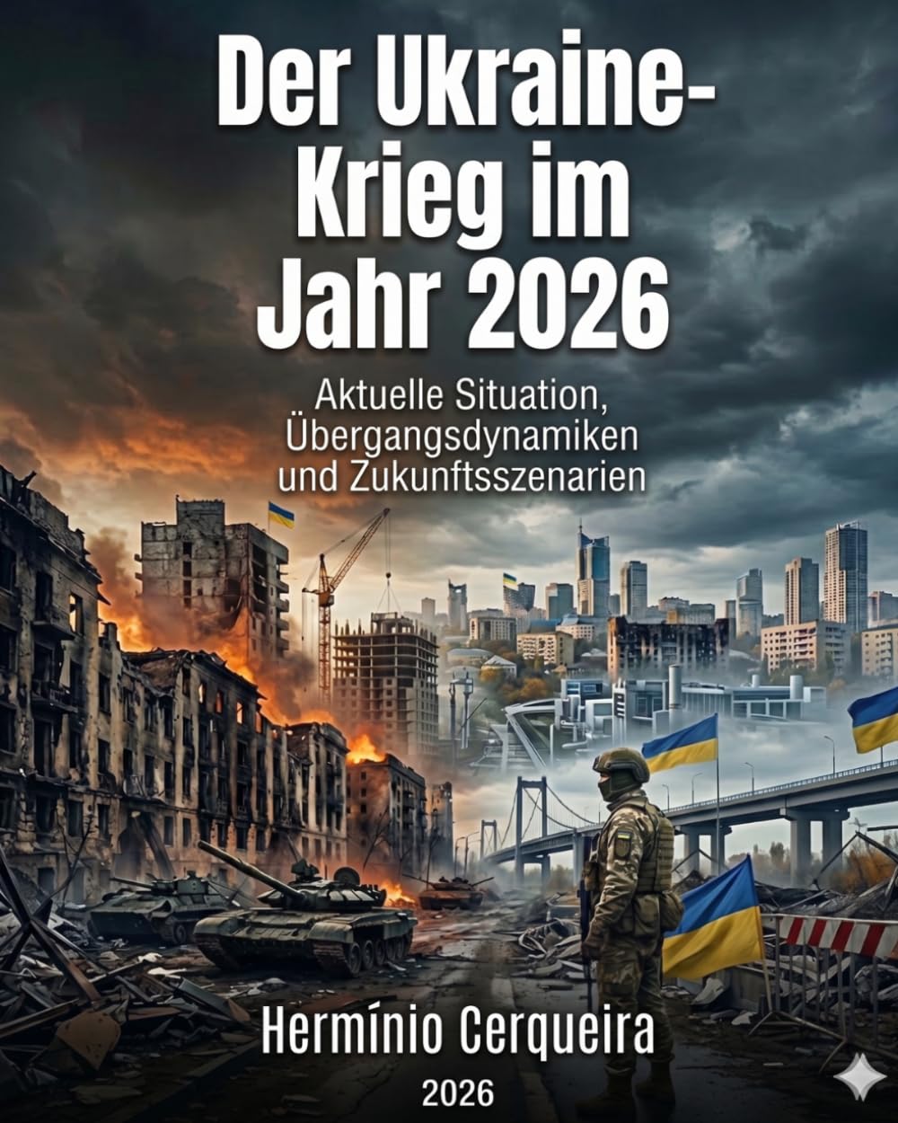Der Krieg in der Ukraine im Jahr 2026 - Aktuelle Situation, Dynamik des Übergangs und Zukunftsszenarien: Strategische, militärische und geopolitische Analyse (Hermínio Cerqueira : Meine Bücher)