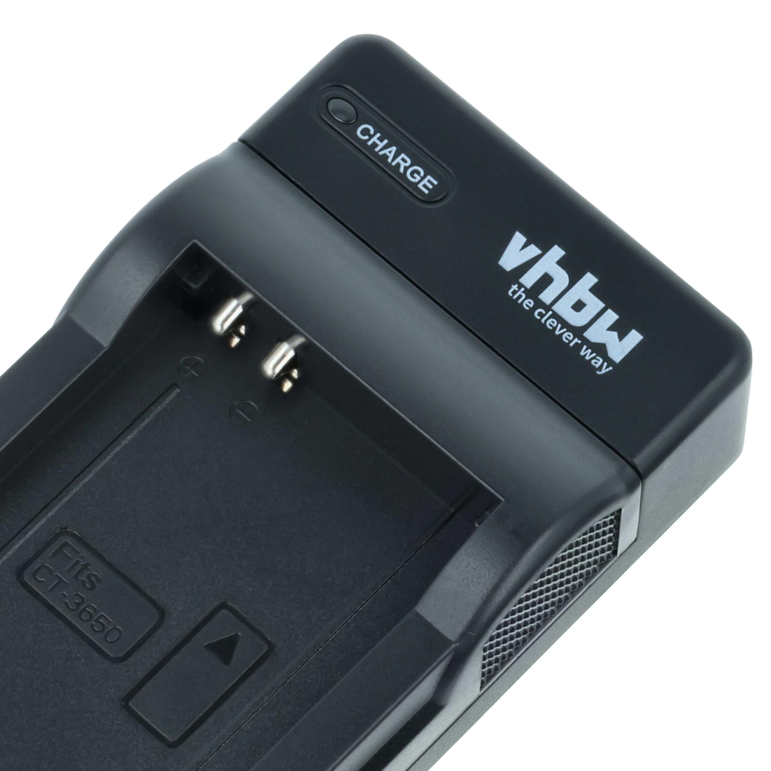 vhbw Ładowarka USB kompatybilna z Nokia BL-5C, BL-5CA, BL-5CB aparat cyfrowy, kamera, akumulator Action Cam - ładowarka