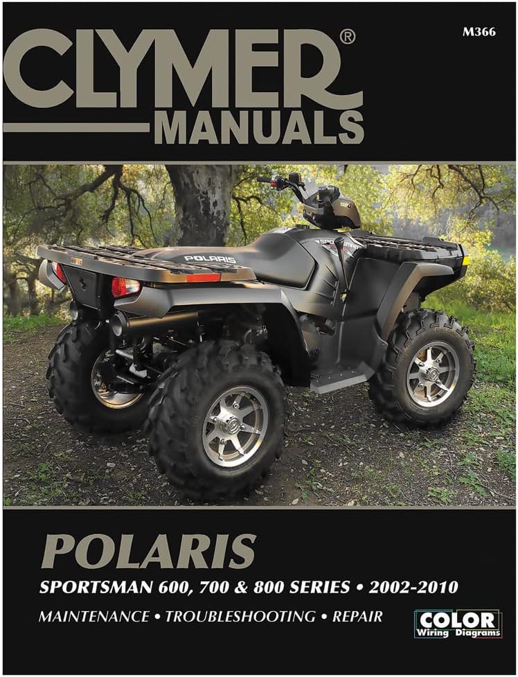 Clymer Repair Manuals for Polaris SPORTSMAN 600 Twin 4x4 2003-2005