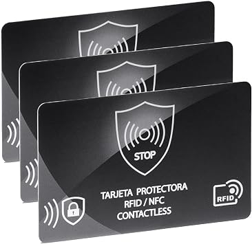 RFID Blocking Card,Credit Card Bank Debit Contactless Theft Prevention NFC Blocker Protector,Protection for Entire Wallet