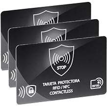 RFID Blocking Card,Credit Card Bank Debit Contactless Theft Prevention NFC Blocker Protector,Protection for Entire Wallet