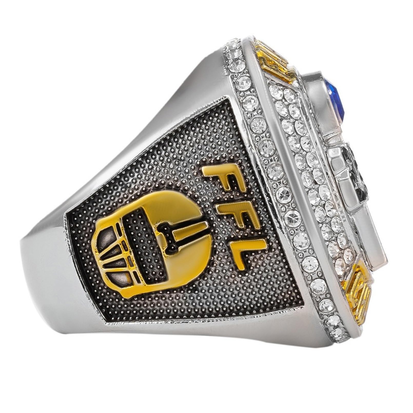 Anillos de fútbol de fantasía 2025 Objetos de colección Anillos de Campeonato (10)