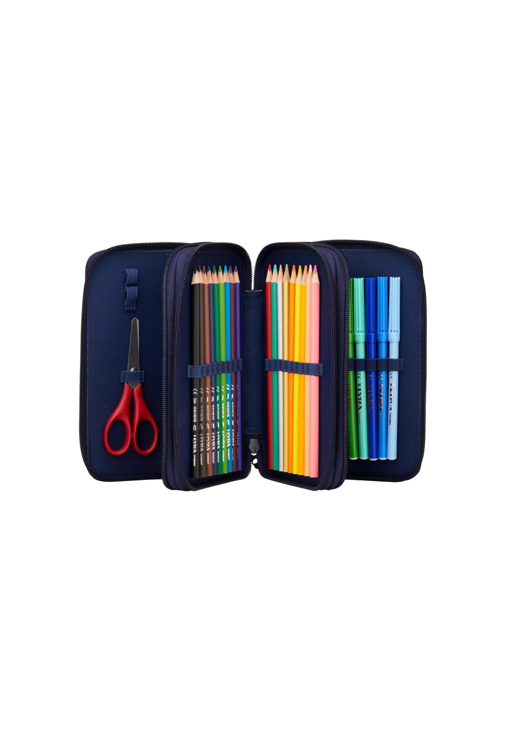 Ergobag Maxi Mäppchen Bärlaxy Lila