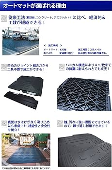 オートマット　ぬかるみ対策　バイク、車用　未使用10枚 オートマット ぬかるみ対策 バイク、車用 未使用10枚 Amazon.co