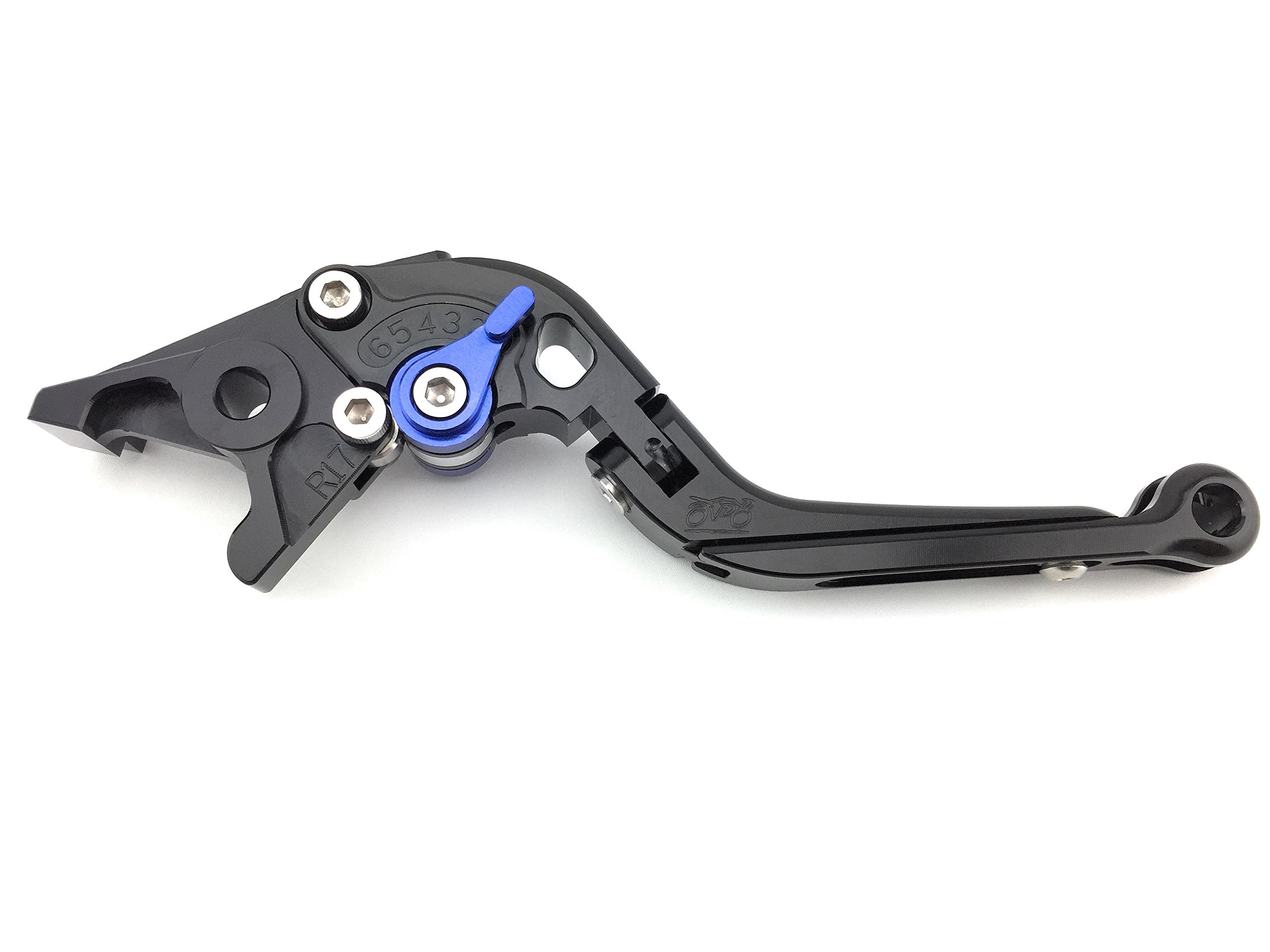 avdb-moto Coppia di leve regolabili e pieghevoli CNC Compatibile con Kawasaki Z300, Z300 ABS 2015 2016 2017