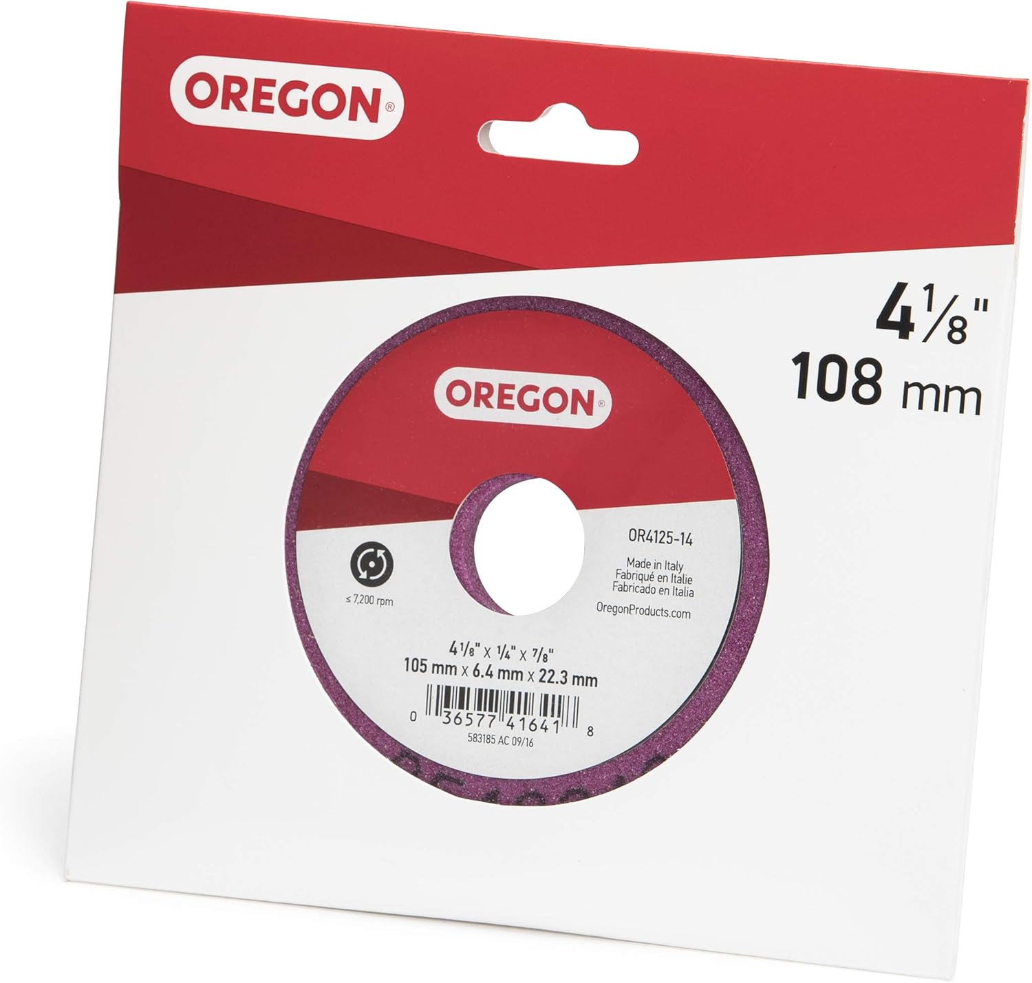 Oregon OR534-14A Grinding Wheel, 5-3/4-Inch by 1/4-Inch