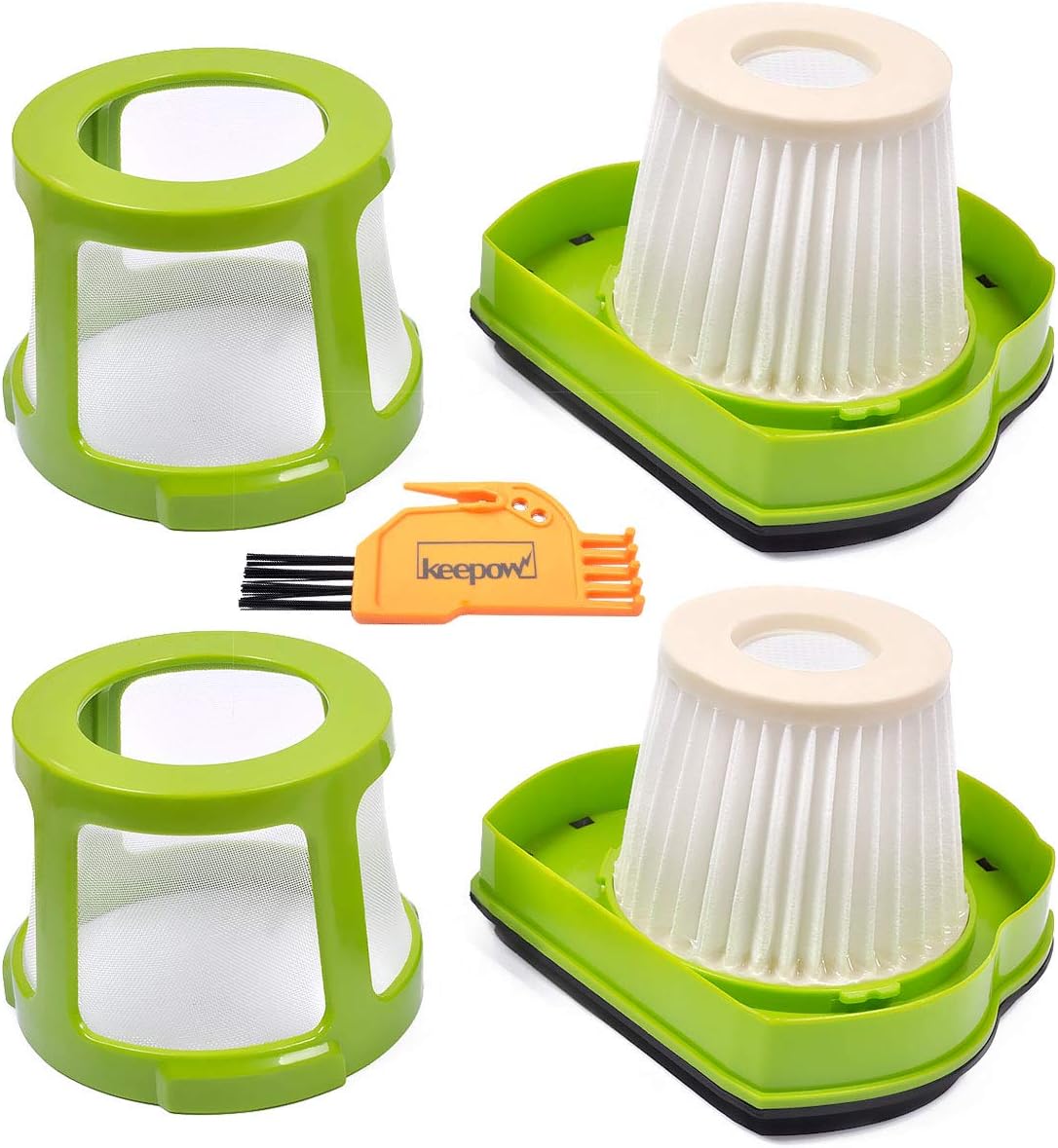 KEEPOW Pet Hair Eraser Vacuum Filter Replacement Fit for Bissell 1782 Pet Hair